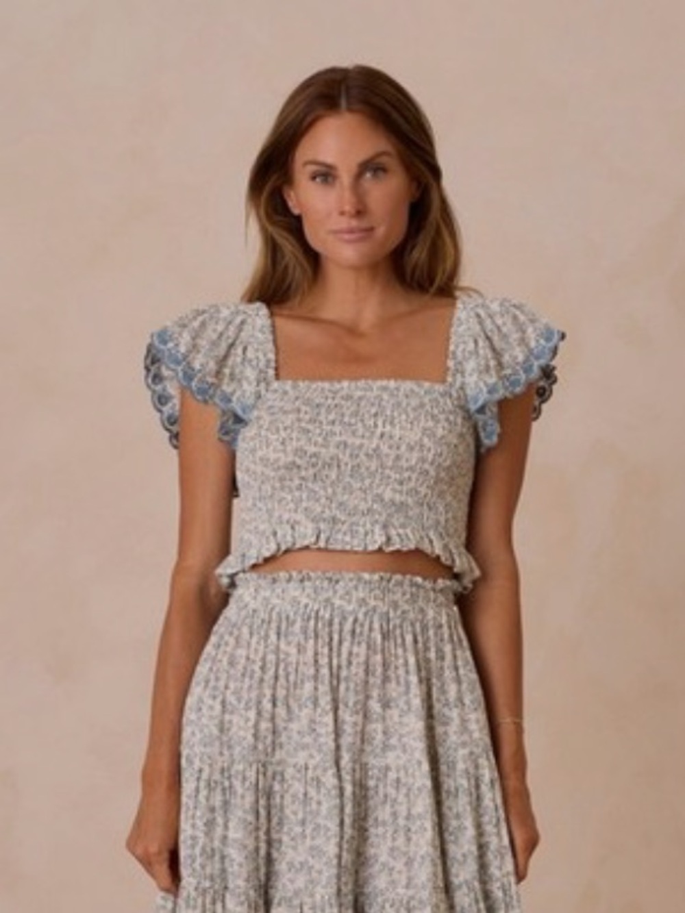 NWT S Rylee & Cru Zayla Top in Blossom